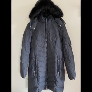 Eddie Bauer Sun Valley Down Parka in Carbon size M
